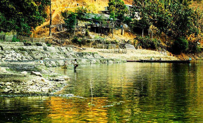 Small highland Hong Ngai village
